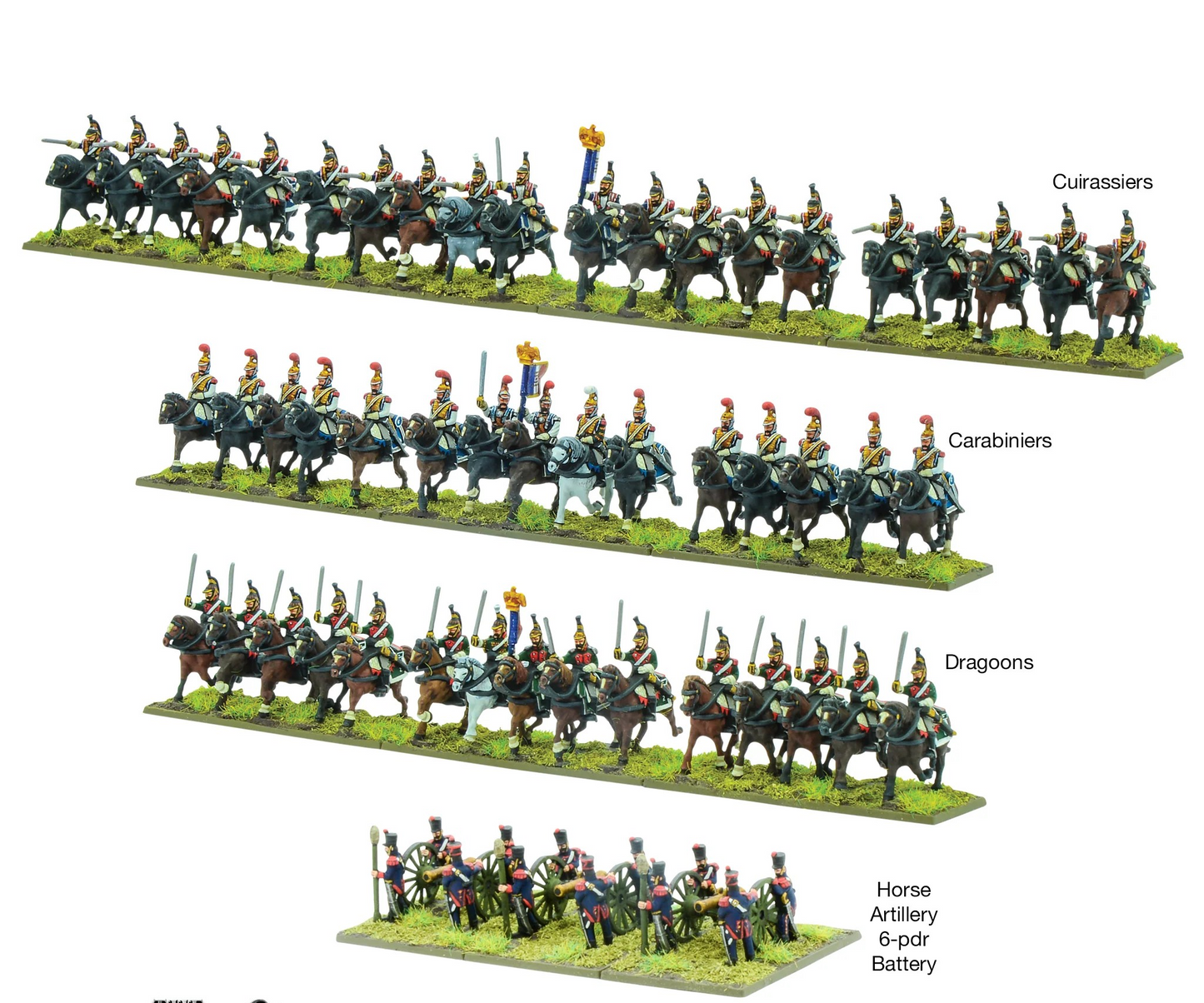 French Heavy Cavalry Brigade RRP £30.50