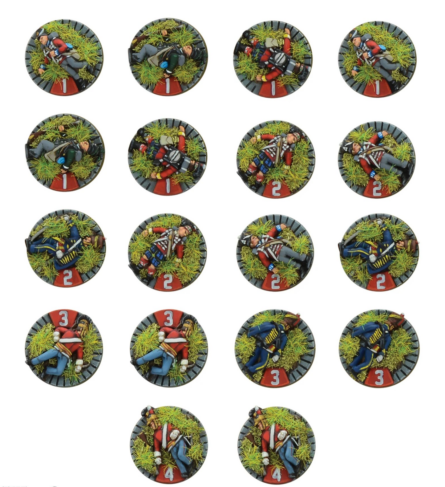 British Casualty Markers RRP £19.50
