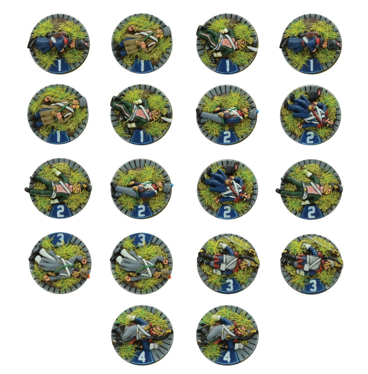 French Casualty Markers RRP £19.50