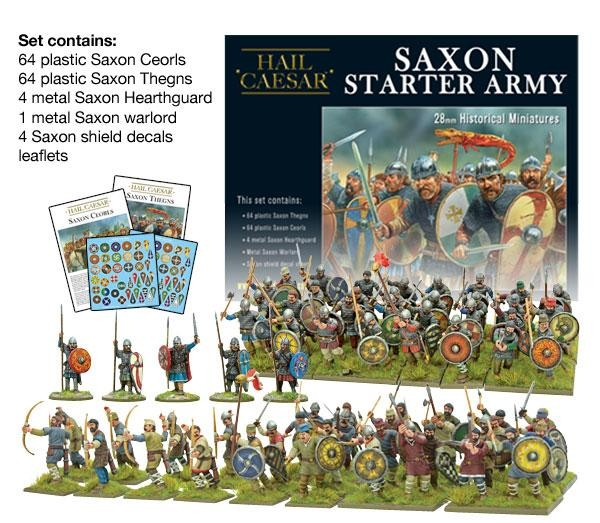 Saxon Starter Army RRP £95