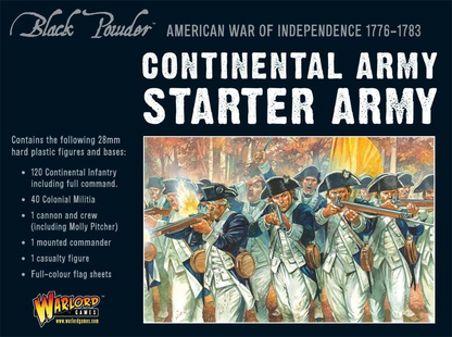 American War of Independence/Revolution Continental Starter Army RRP £107
