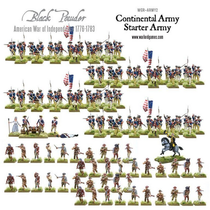 American War of Independence/Revolution Continental Starter Army RRP £107