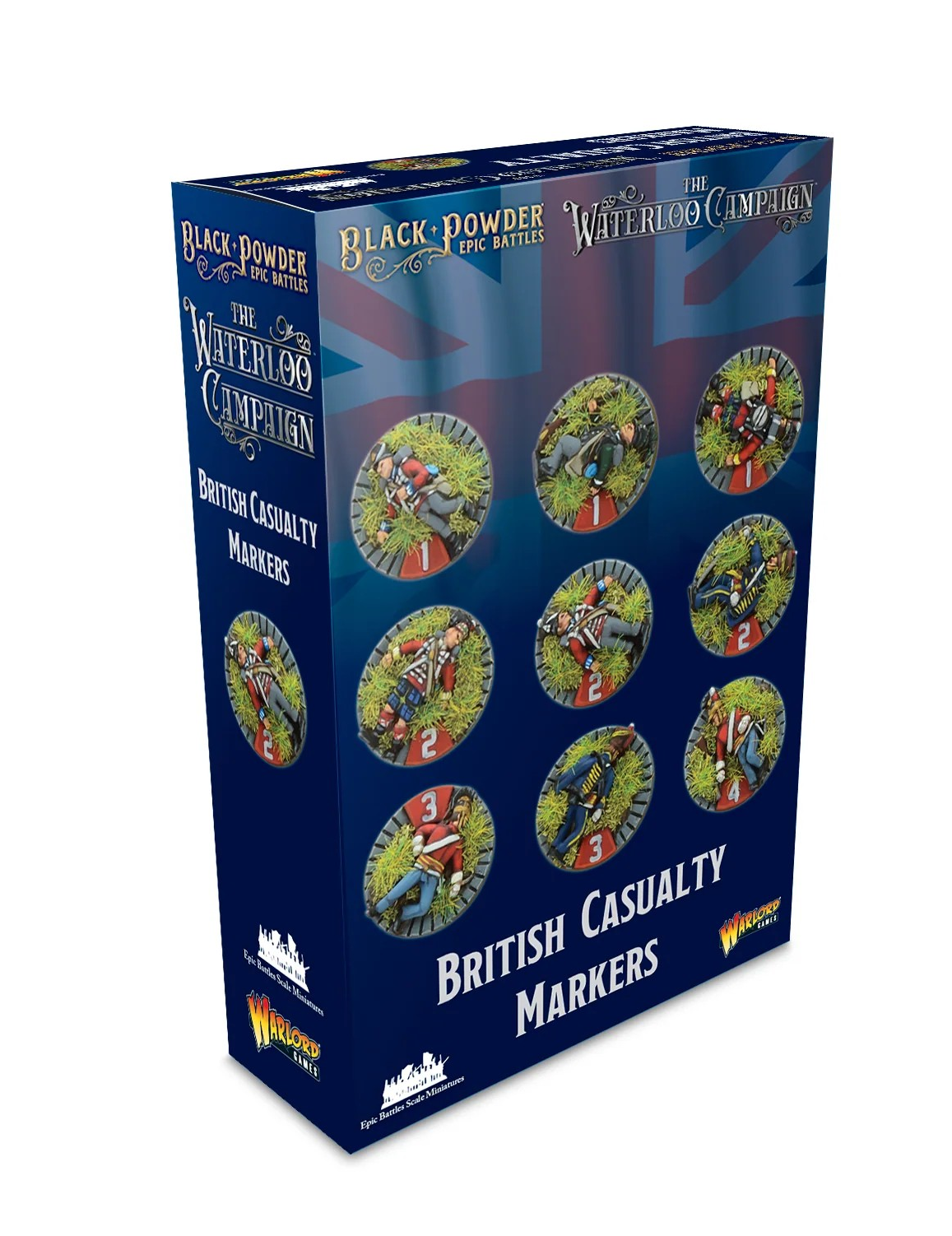 British Casualty Markers RRP £19.50