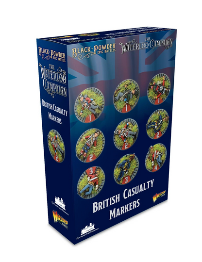 British Casualty Markers RRP £19.50