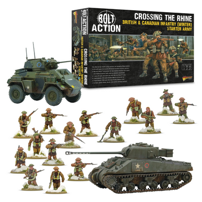 Crossing the Rhine - British & Canadian (Winter) Starter Army RRP £104