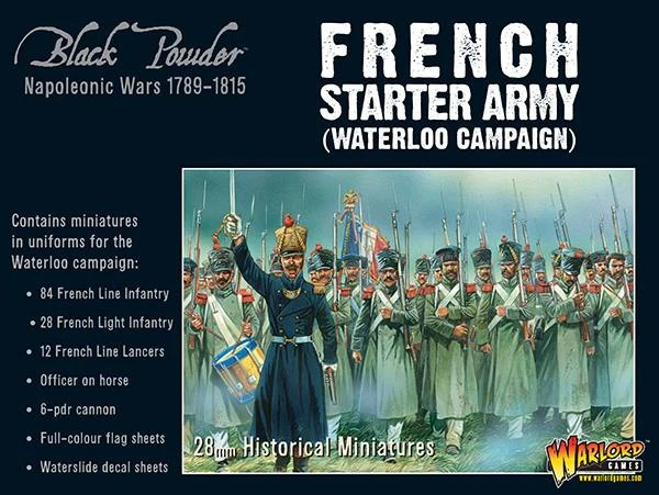 French Starter Army (Waterloo Campaign) RRP £107