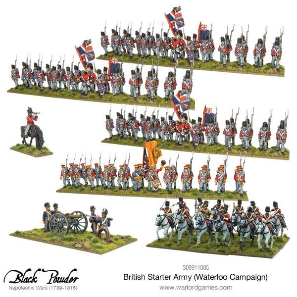 British Starter Army (Waterloo Campaign) RRP £107